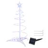 2FT Lighted Spiral Christmas Trees/RGBY